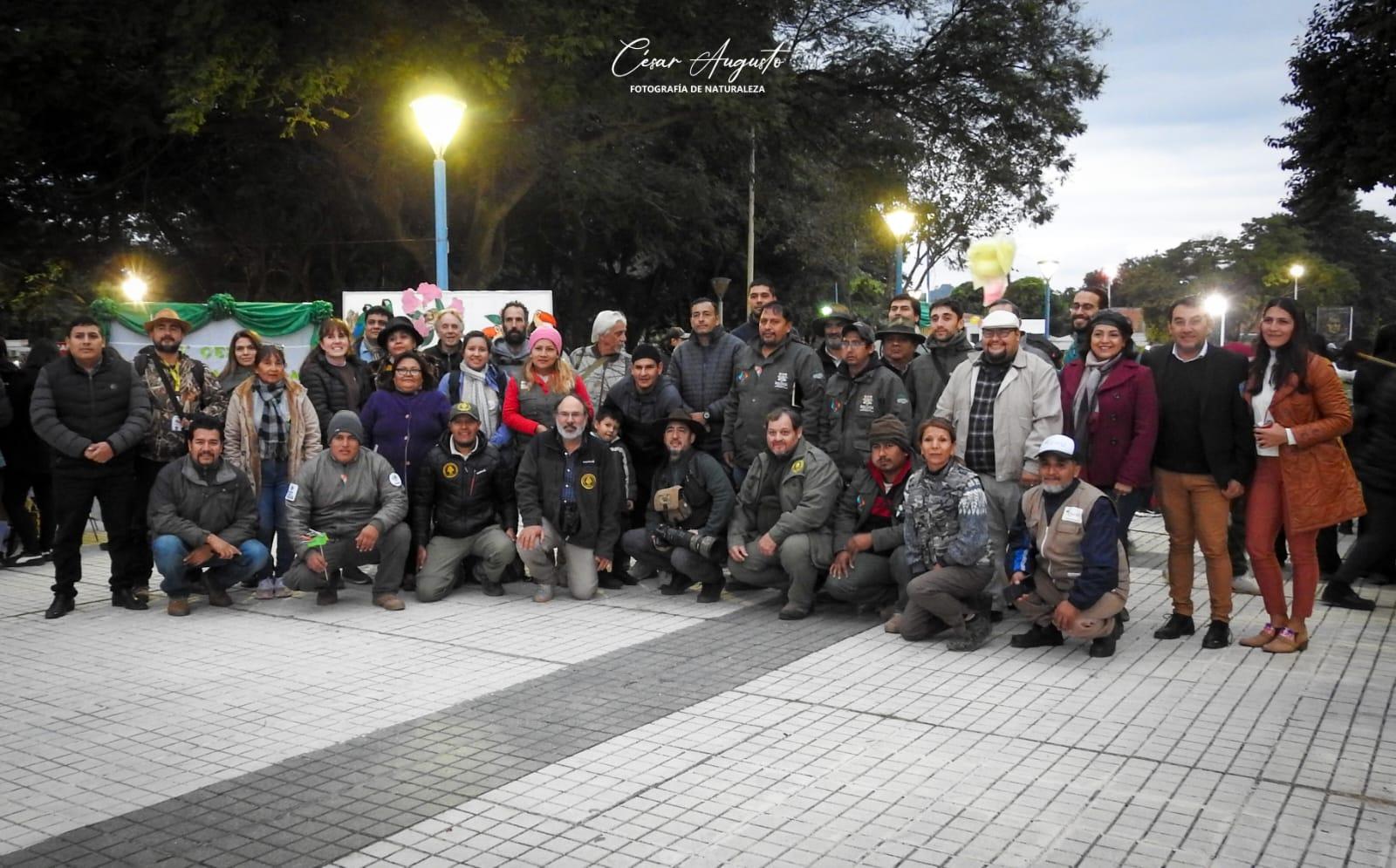 Se formaron grupos de 4 personas compuesta por técnico, planillero, fotógrafo y guía.